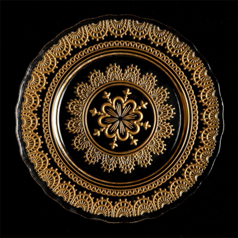 Wholesale Glass Charger Plate PZ-056 - Image 3